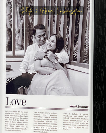 THE LOVE EDITION FRAME