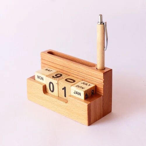 DATE PEN STAND WITH PEN