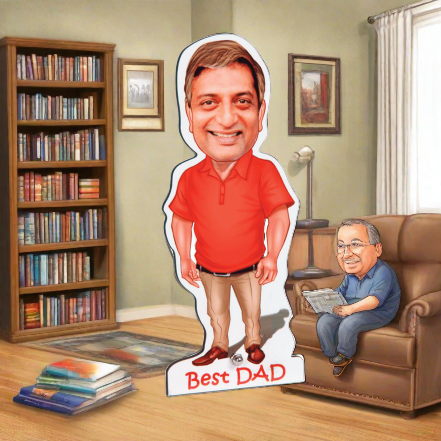 CARICATURE - BEST DAD