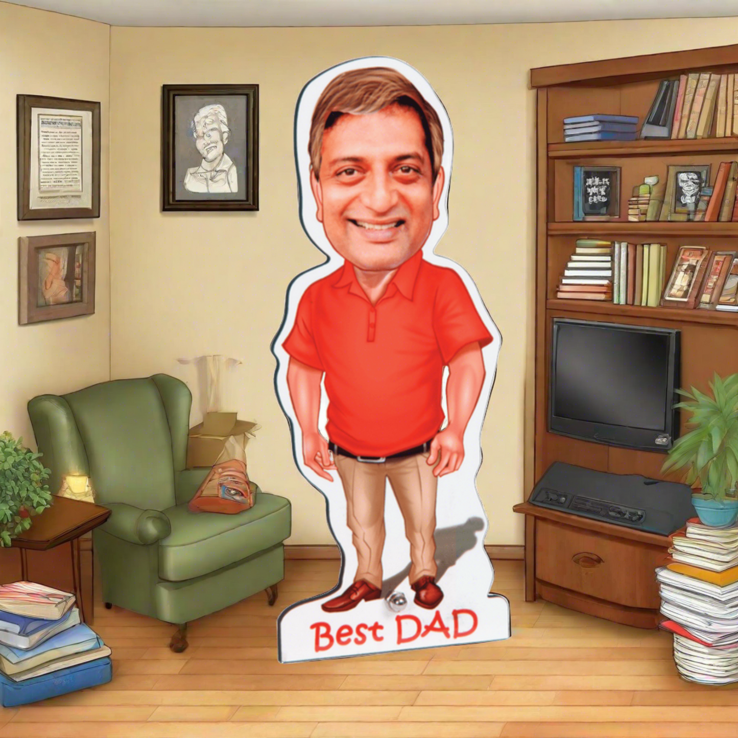CARICATURE - BEST DAD