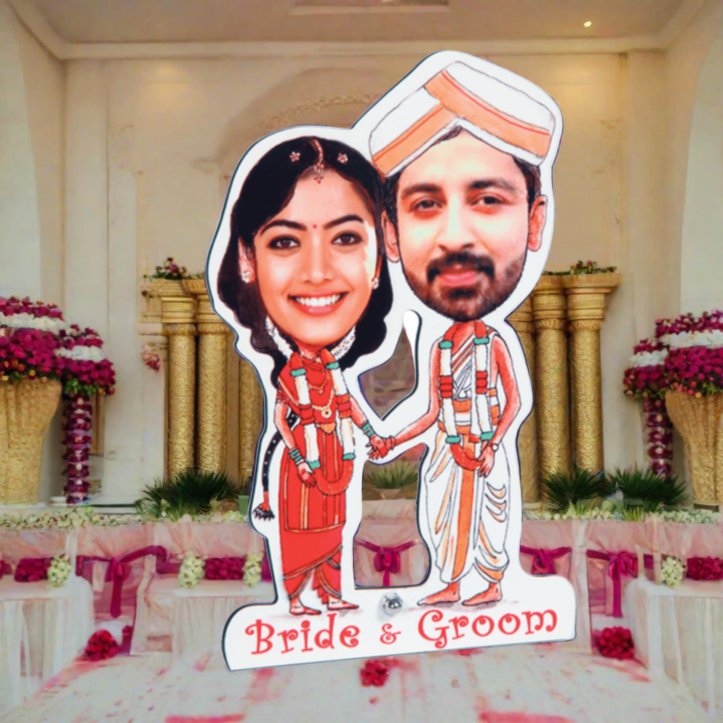 CARICATURE - BRIDE AND GROOM